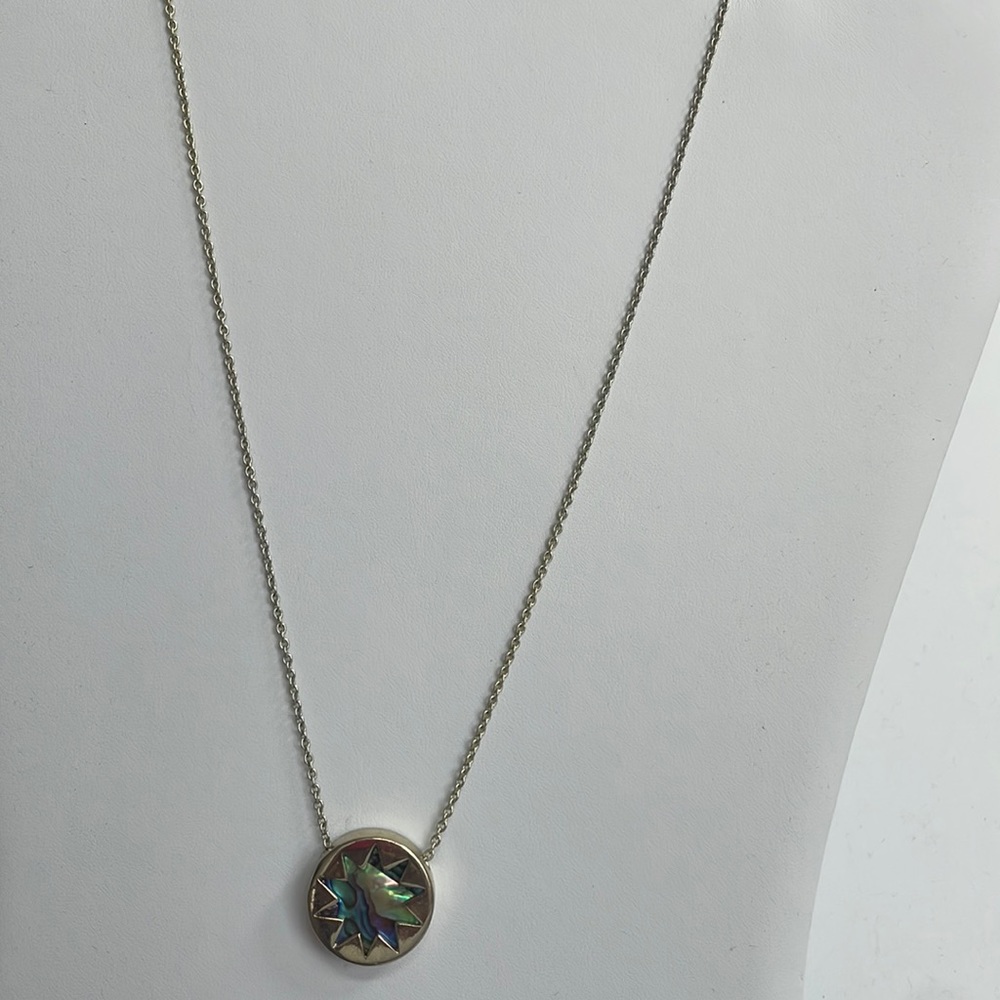 House of Harlow MOP Starburst Necklace.